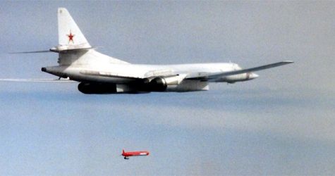 Ту-160, пуск ракеты